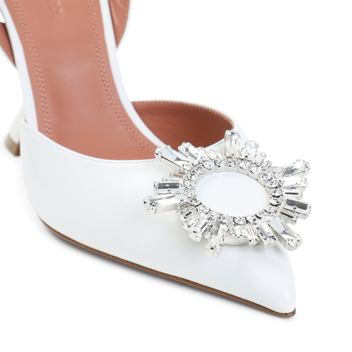 Amina Muaddi Begum Nappa Slingback Women AMINA MUADDI