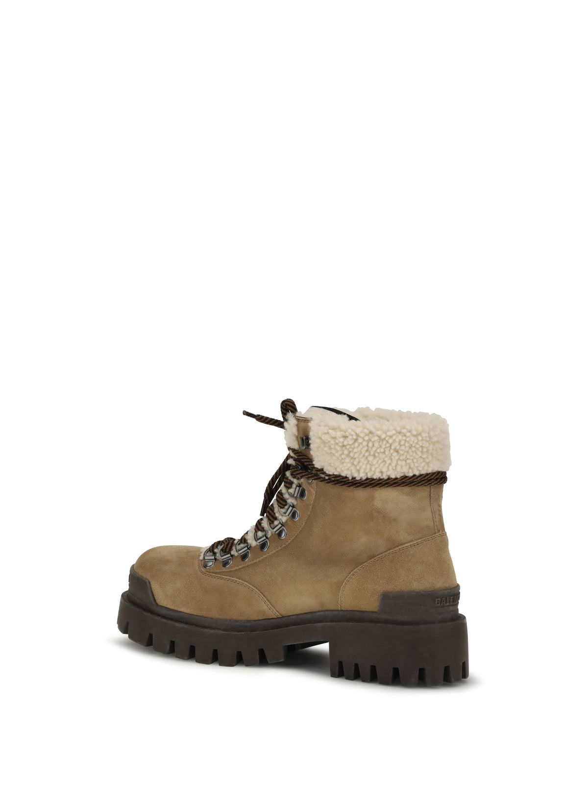 Balenciaga Men Combat Strike Ankle Boots BALENCIAGA