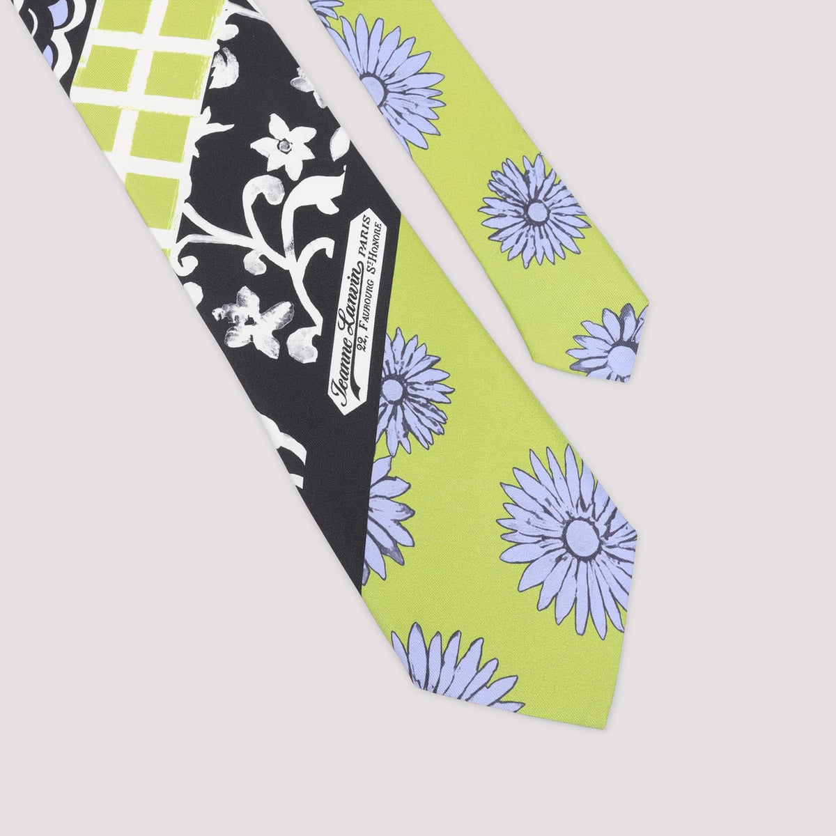 Lanvin Patchwork Tie Men LANVIN