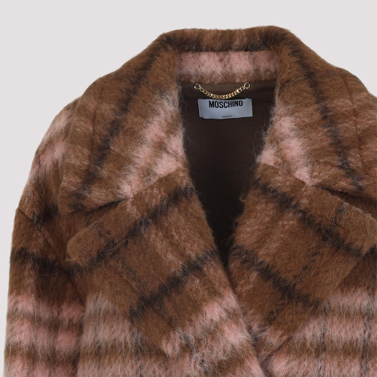 Moschino Check Coat Women MOSCHINO