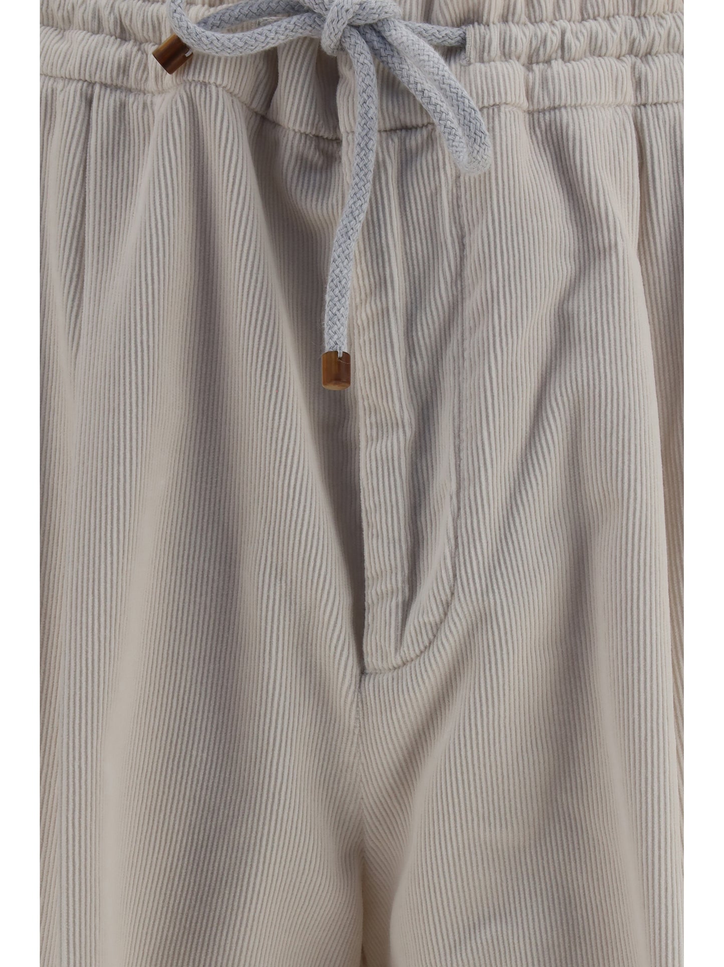 Brunello Cucinelli Men Corduroy Drawstring Pants BRUNELLO CUCINELLI
