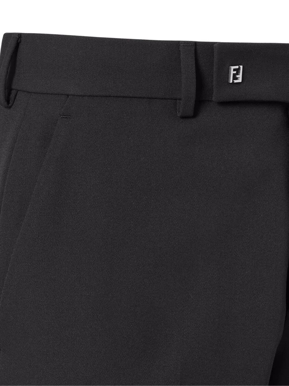 Fendi Men Wool Gabardine Pants FENDI