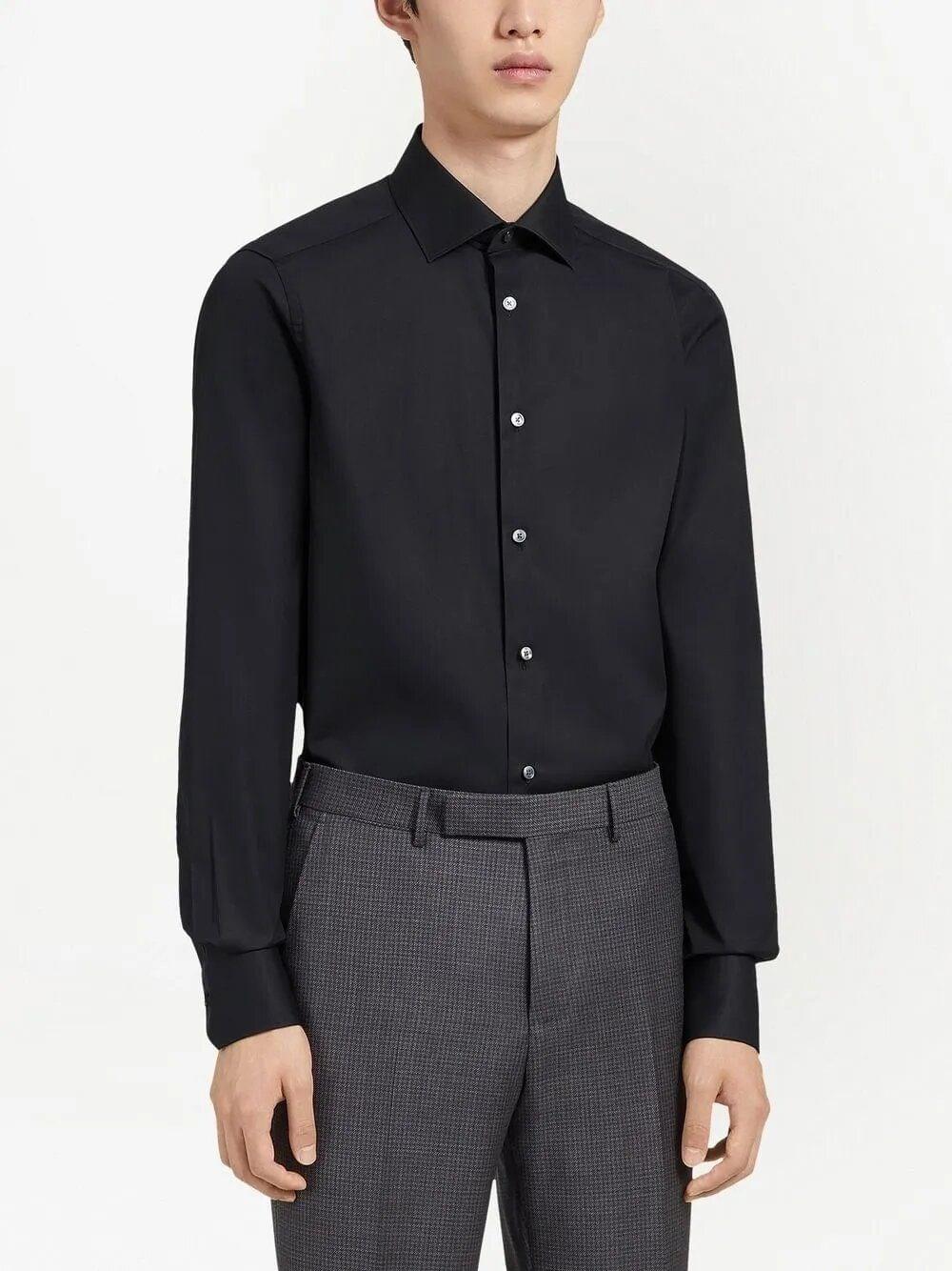Zegna Men Trofeo Cotton Shirt ZEGNA