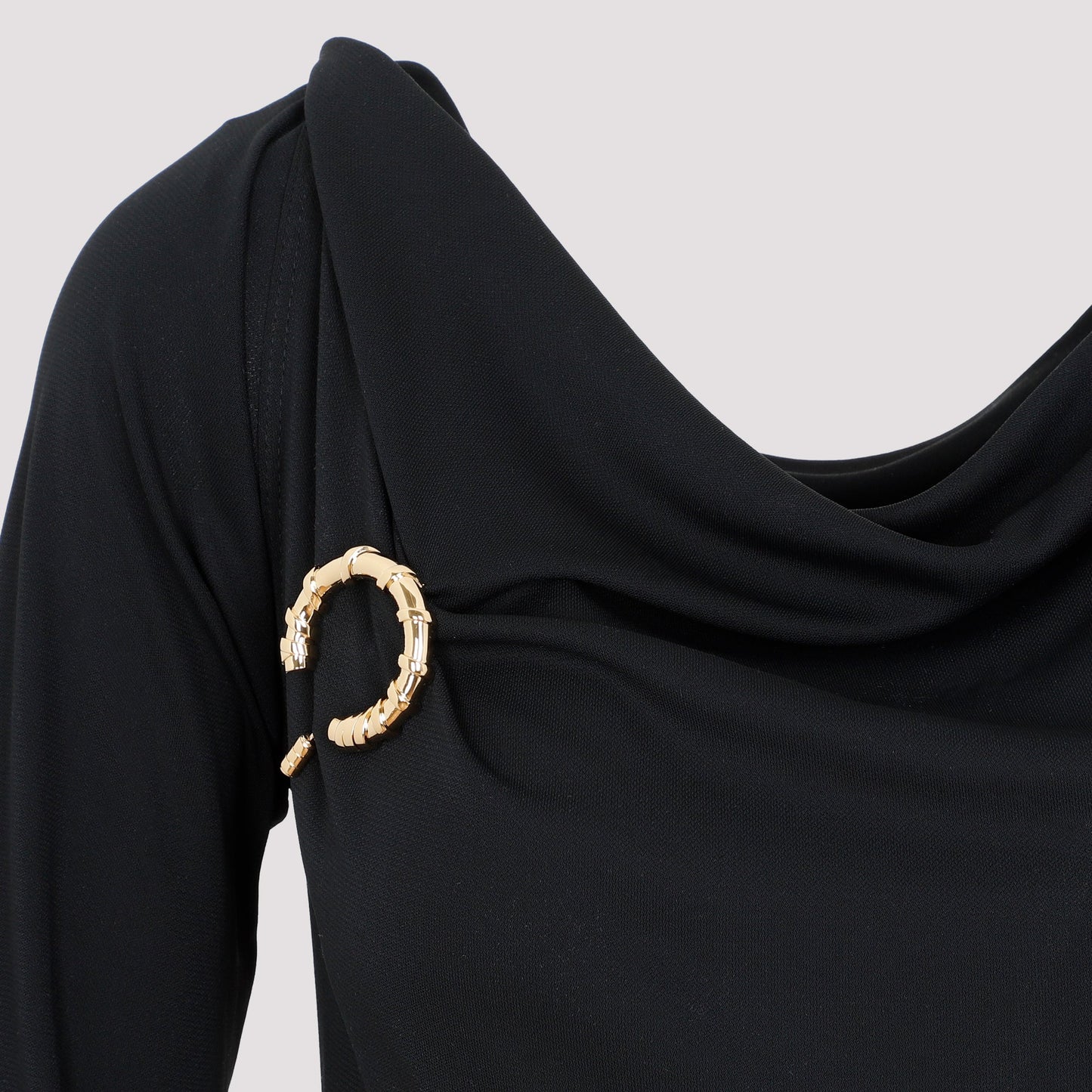 Lanvin Ls Drape Midi Dress Women LANVIN