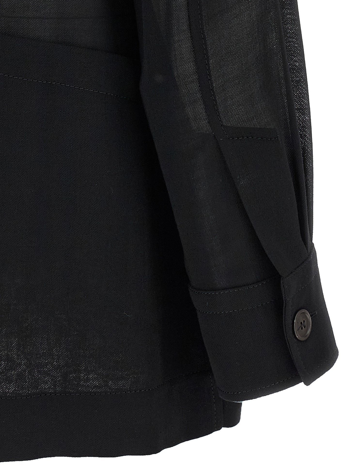 Ferragamo Women Semi-Sheer Wool Jacket FERRAGAMO