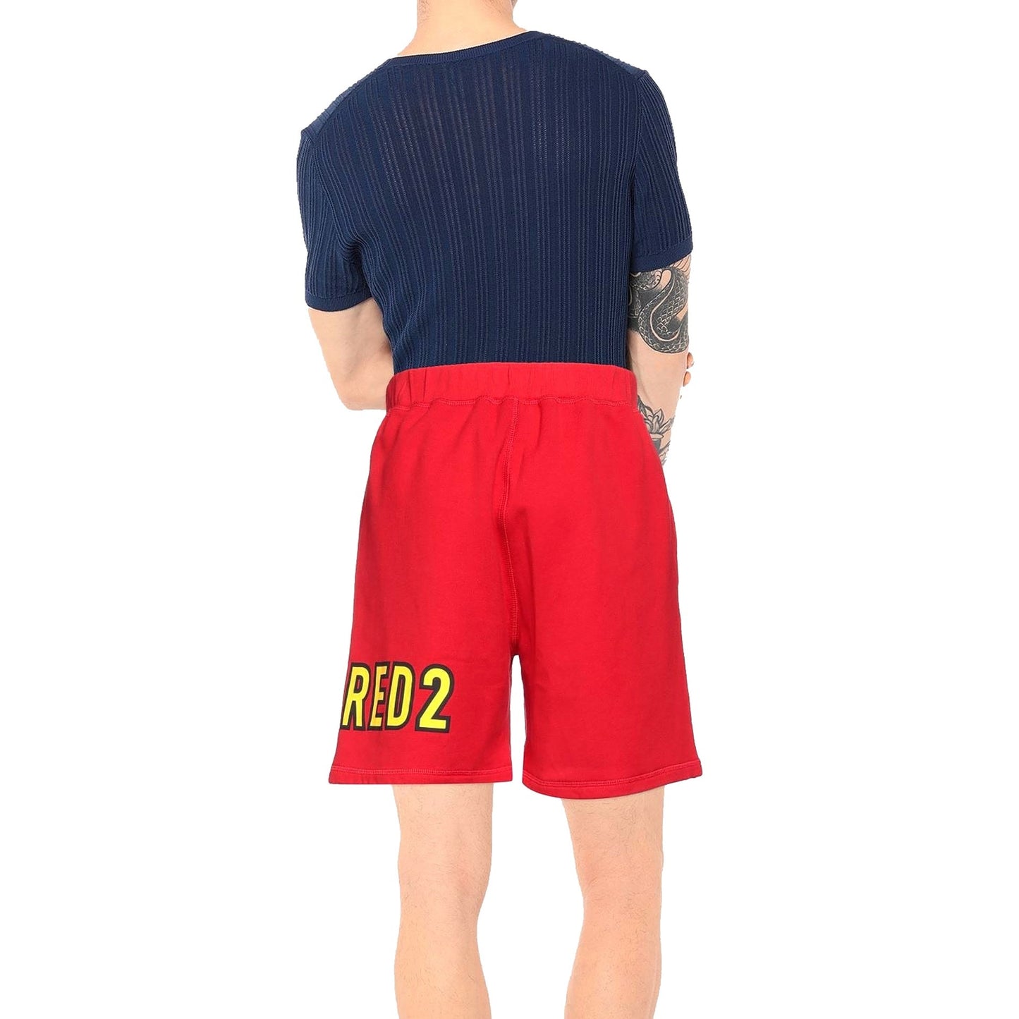 Dsquared2 Cotton Logo Shorts Men DSQUARED2