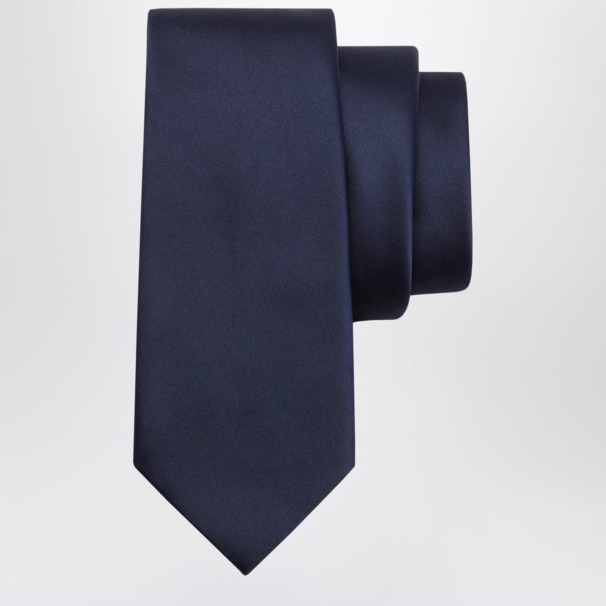 Ferragamo Midnight Blue Silk Tie Men FERRAGAMO