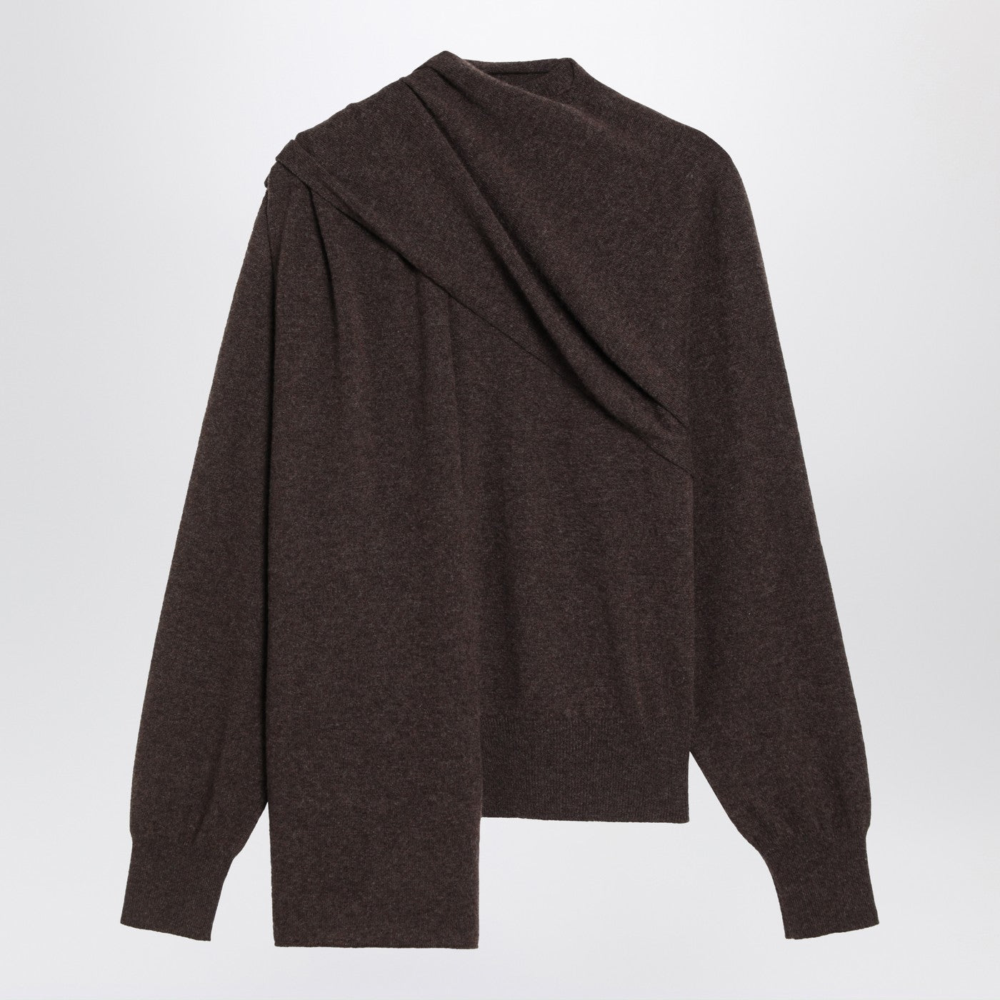 Ferragamo Clay Melange Cashmere Cardigan Women FERRAGAMO