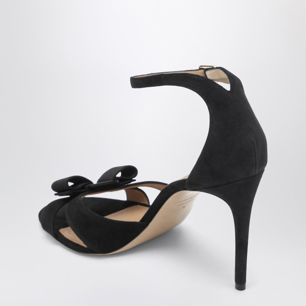 Ferragamo Vara Bow Sandal Black Women FERRAGAMO