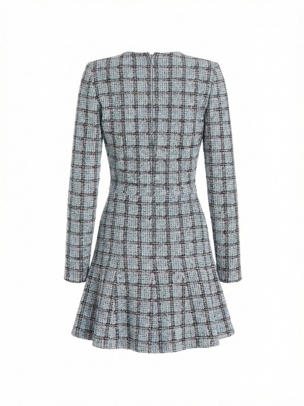 Self-Portrait Women Check Knit Mini Dress SELF-PORTRAIT