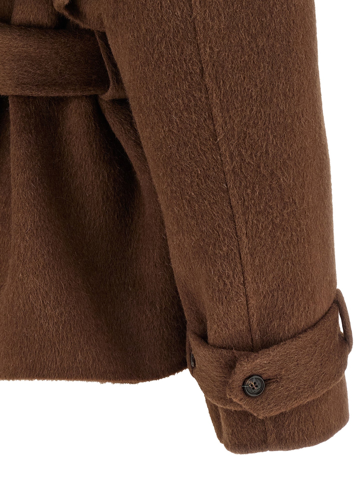 Giuseppe Di Morabito Women Shearling Neck Coat