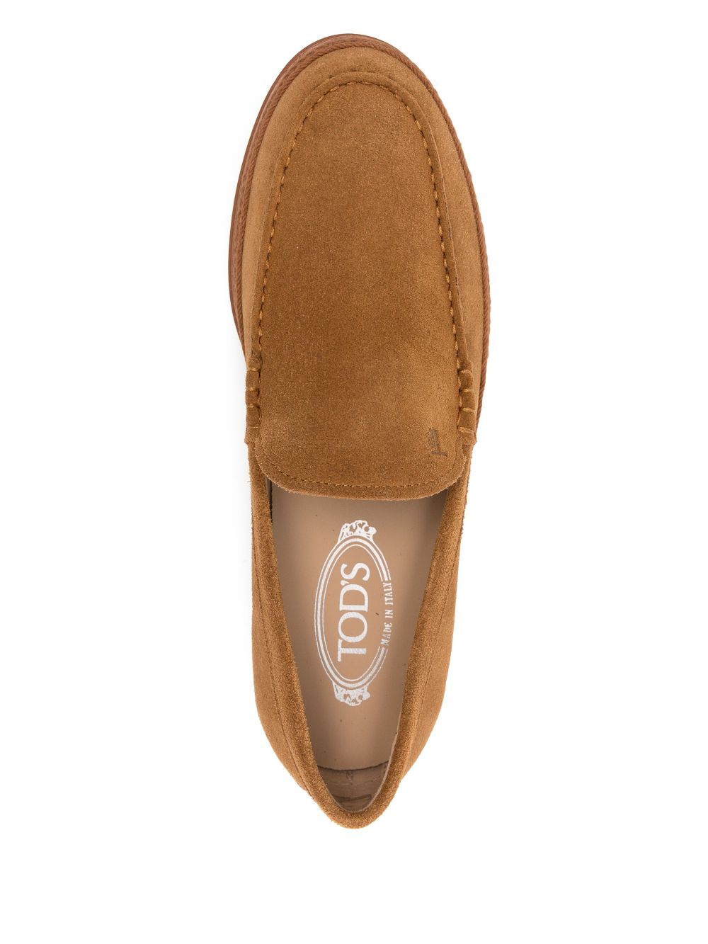 Tod's Men Cord Weaving Slip-On Suede Loafers TOD'S