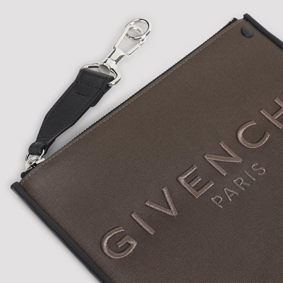 Givenchy Canvas Zipped Pouch Men GIVENCHY