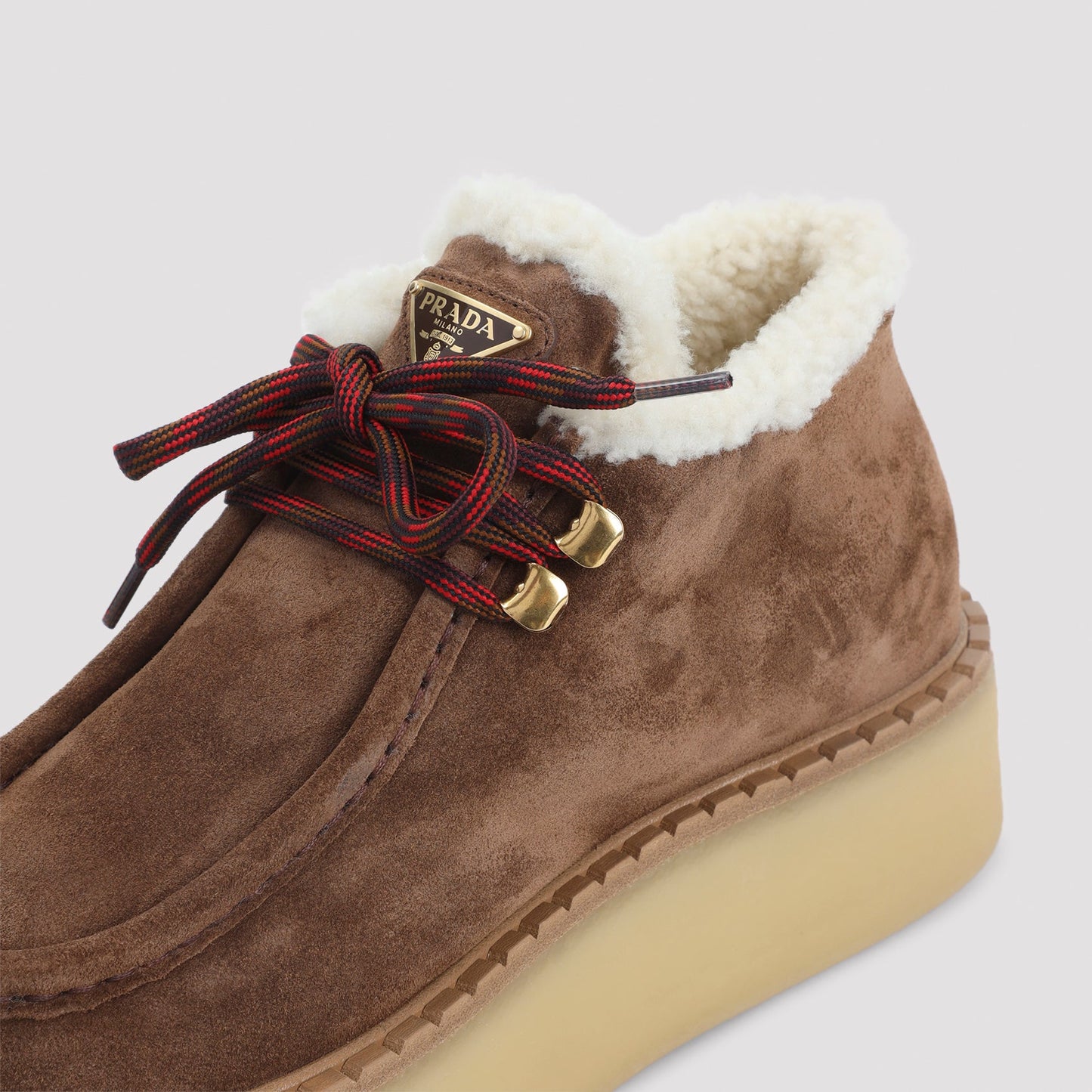 Prada Lace-Up Ankle Boots Women PRADA