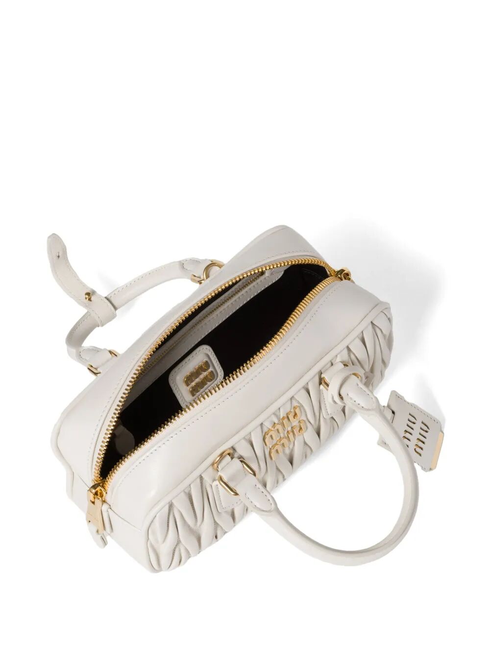 Miu Miu Women Arcadie Regular Matelassé Nappa Leather Bag MIU MIU