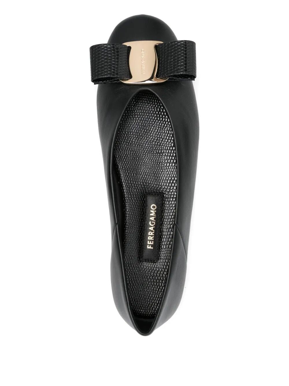 Ferragamo Women Nappa Leather Vanna Ballerinas FERRAGAMO