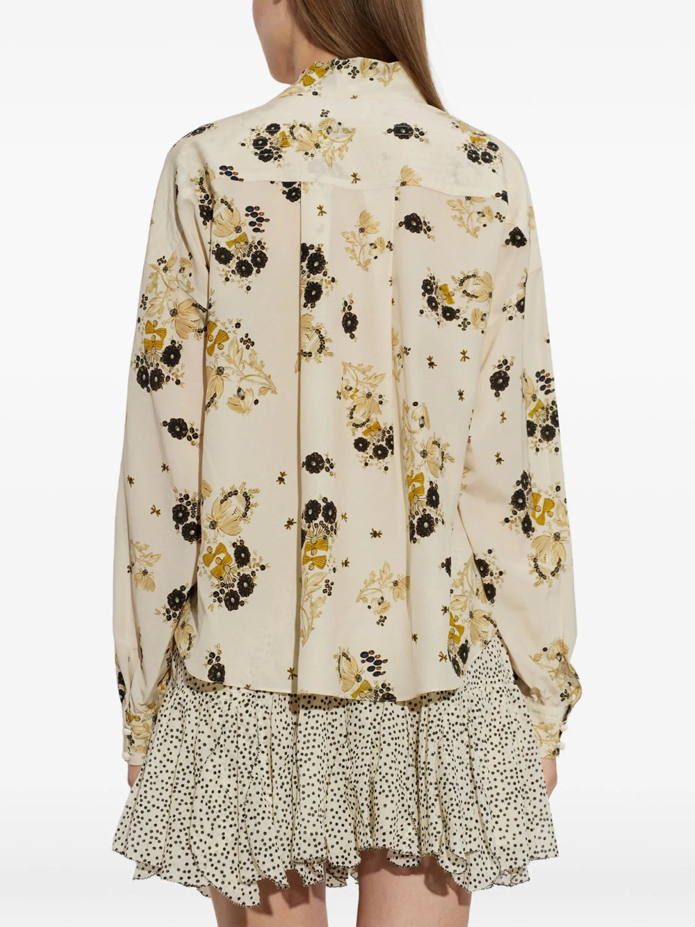 Isabel Marant Women Fedry Printed Silk Blouse