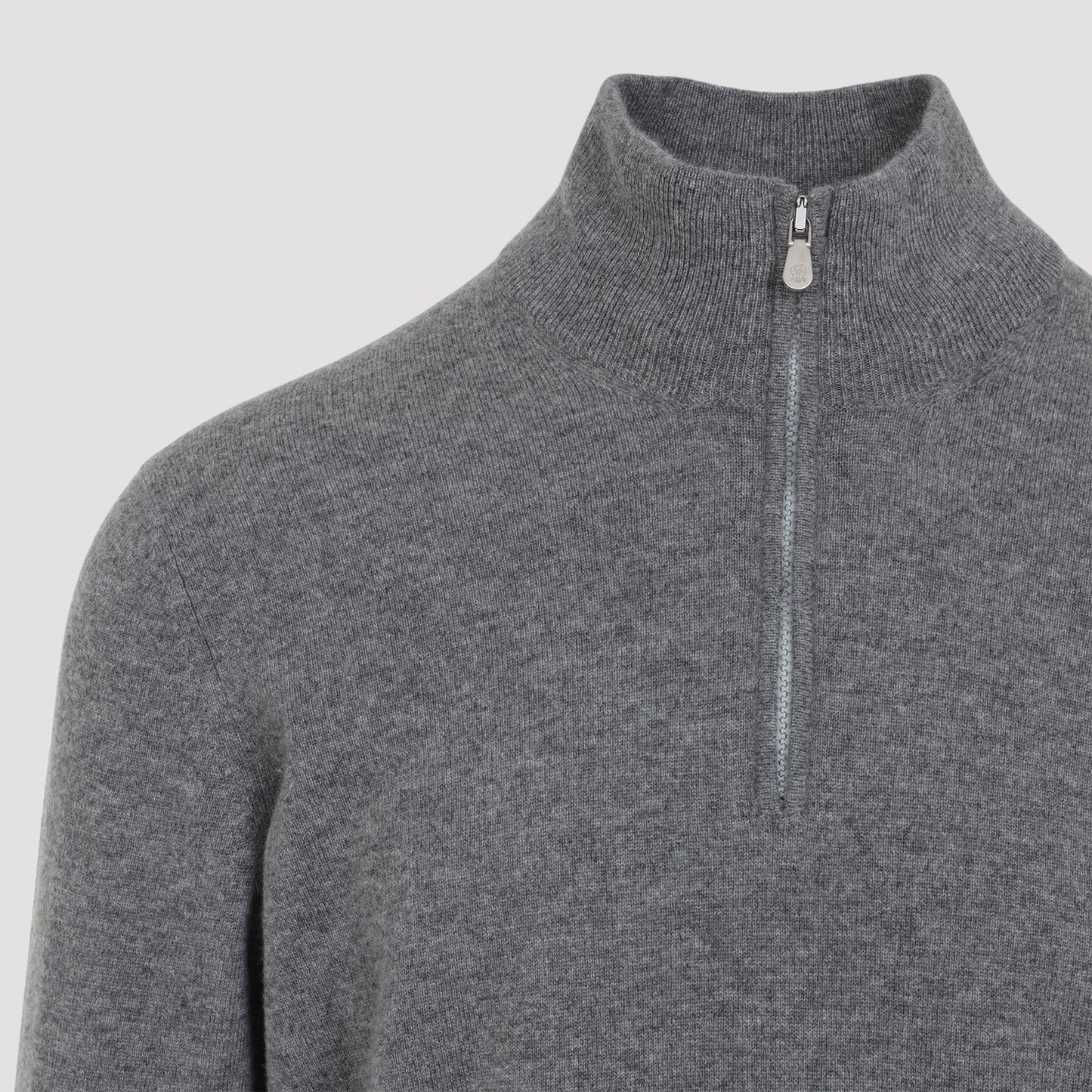 Brunello Cucinelli Half Zip Cashmere Sweater Men BRUNELLO CUCINELLI