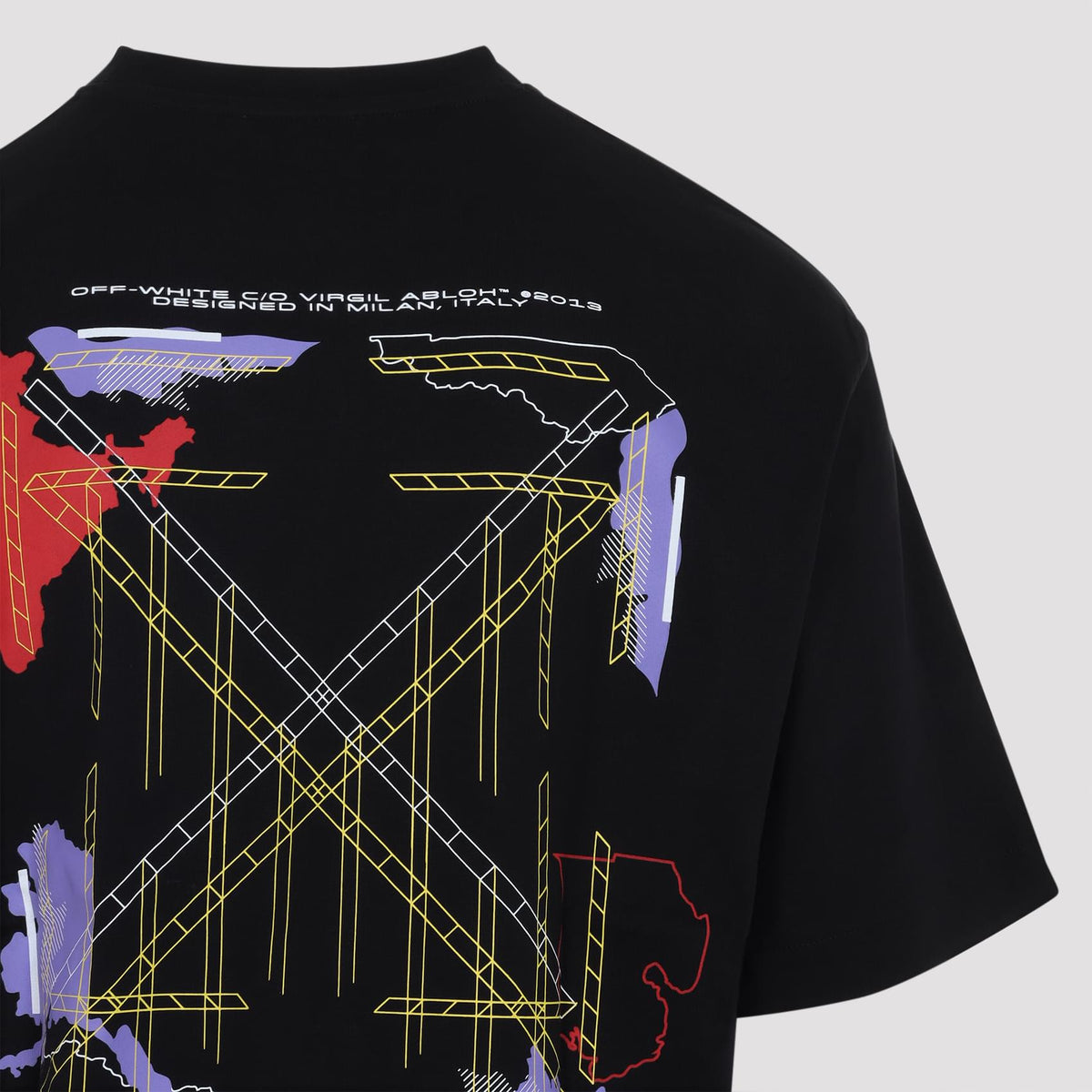 Off-White Archigeograpgy Arrow Skate T-Shirt Men OFF-WHITE