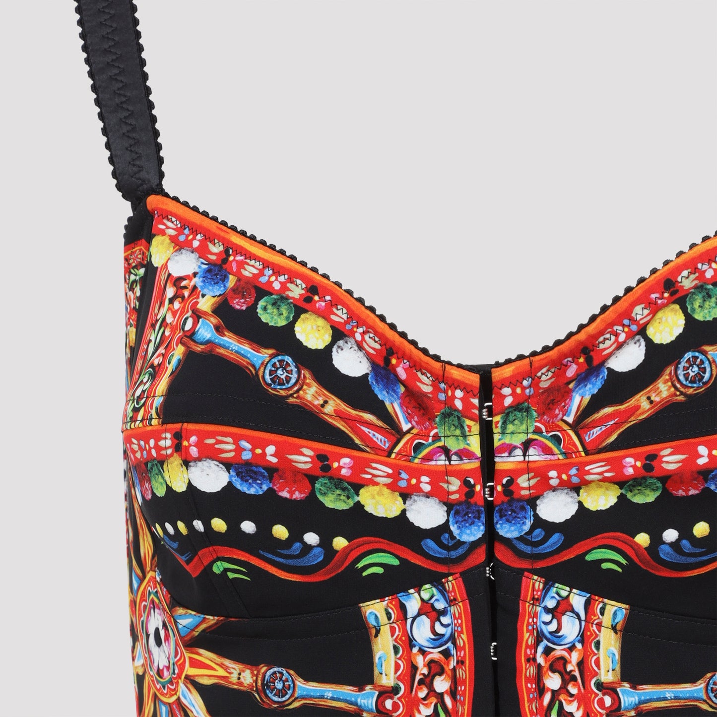 Dolce & Gabbana Charmeuse Carretto Mini Dress Women DOLCE & GABBANA