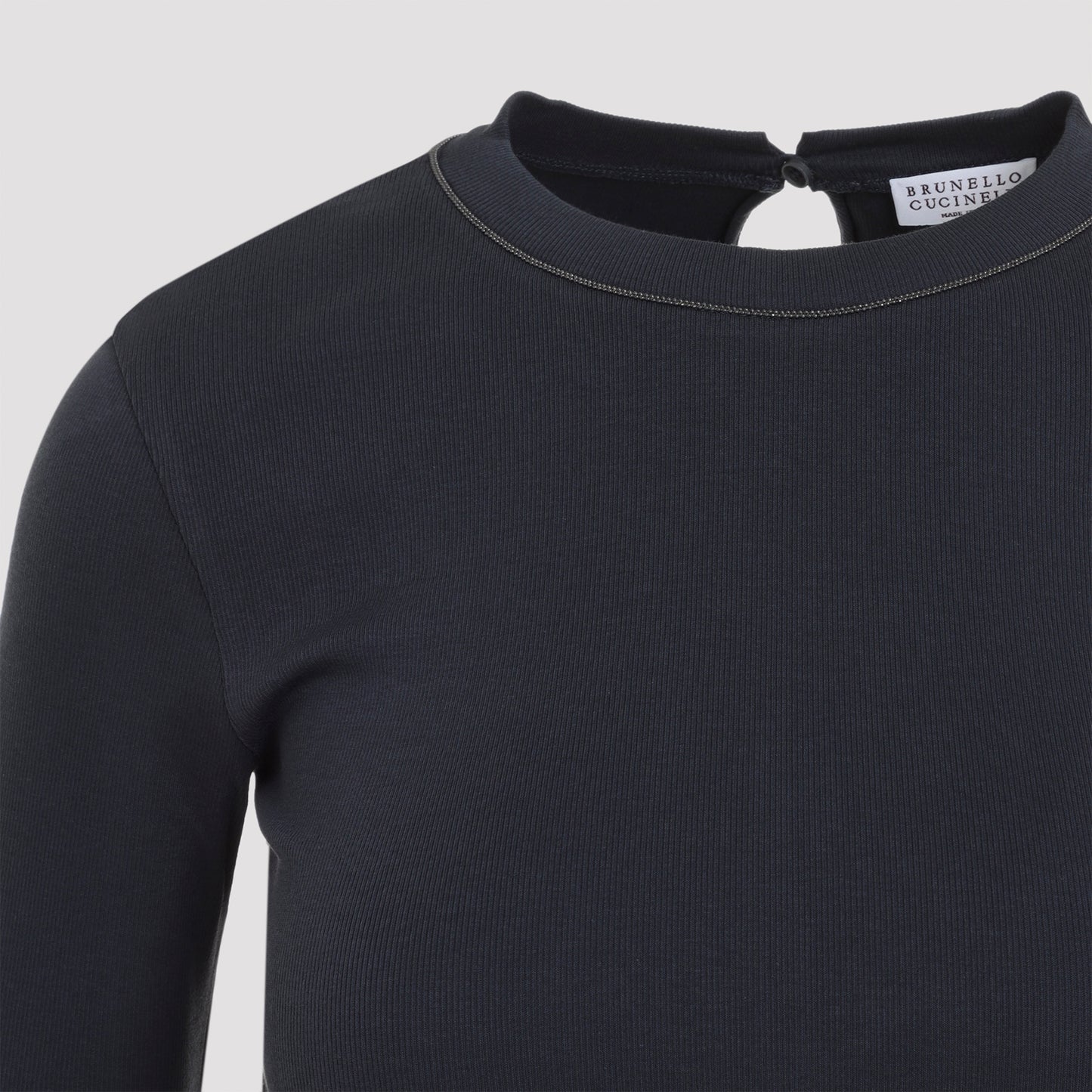 Brunello Cucinelli Rib T-Shirt Women BRUNELLO CUCINELLI