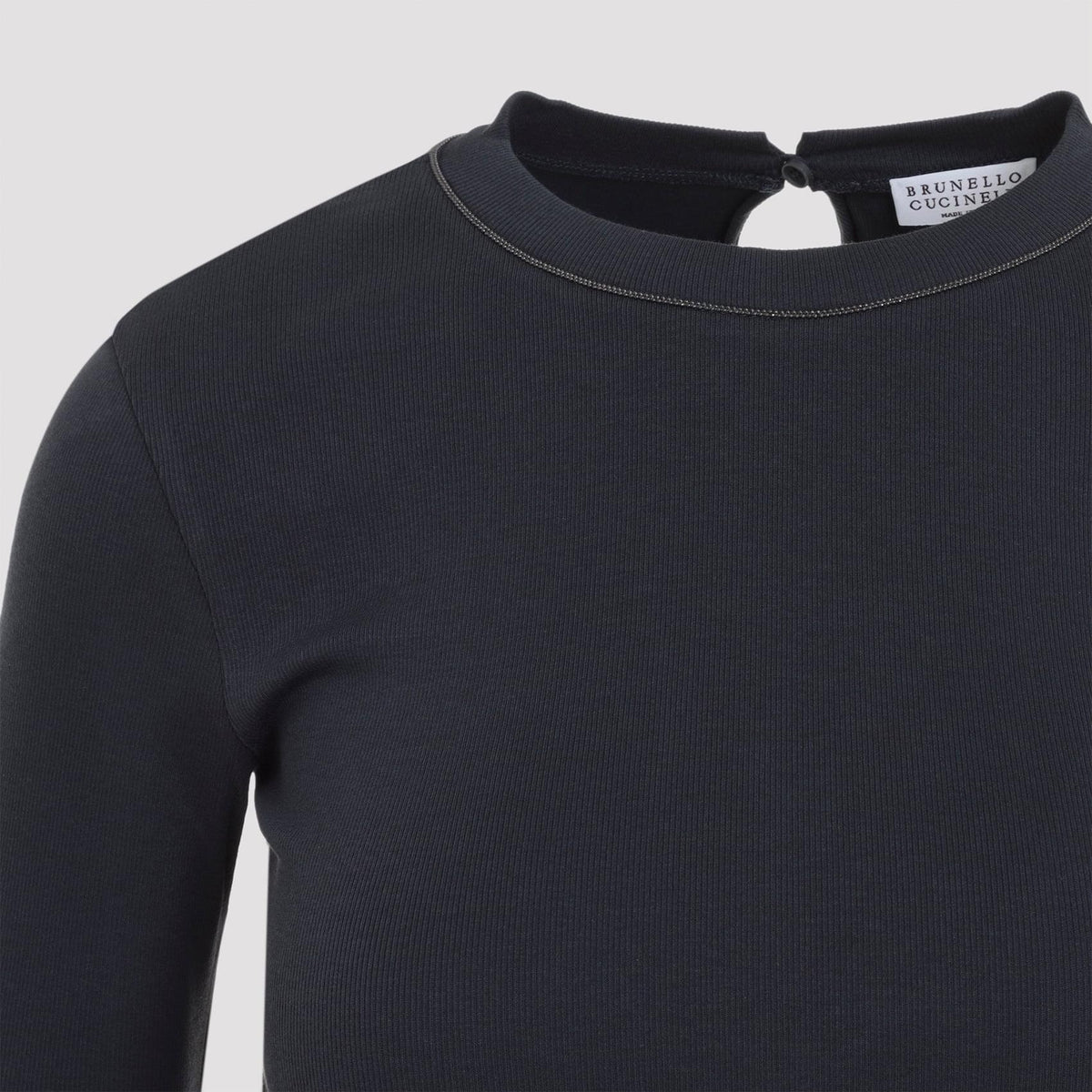 Brunello Cucinelli Rib T-Shirt Women BRUNELLO CUCINELLI