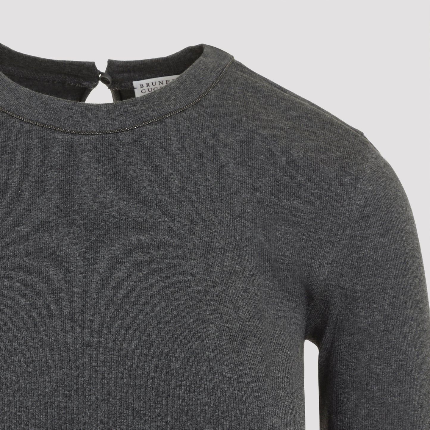 Brunello Cucinelli L/S Rib T-Shirt Women BRUNELLO CUCINELLI