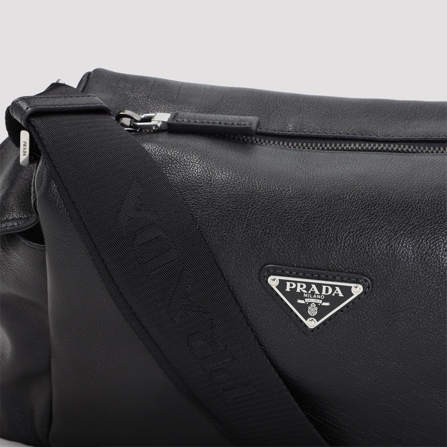 Prada Leather Bandoliera Bag Unisex PRADA