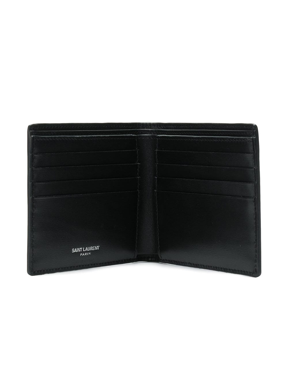 Saint Laurent Men Cassandre East/West Smooth Leather Wallet SAINT LAURENT