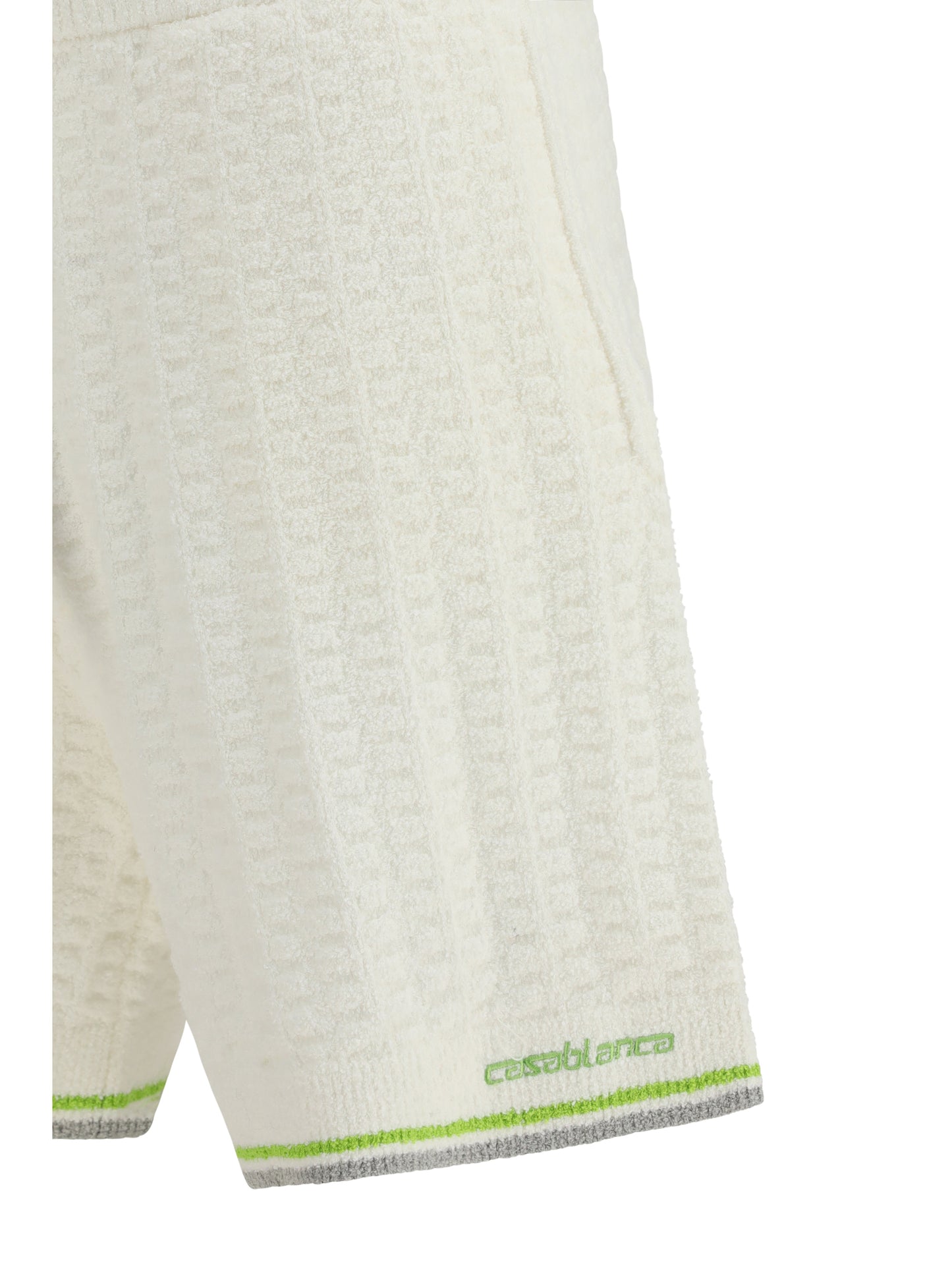 Casablanca Men Tennis Bouclé Shorts CASABLANCA
