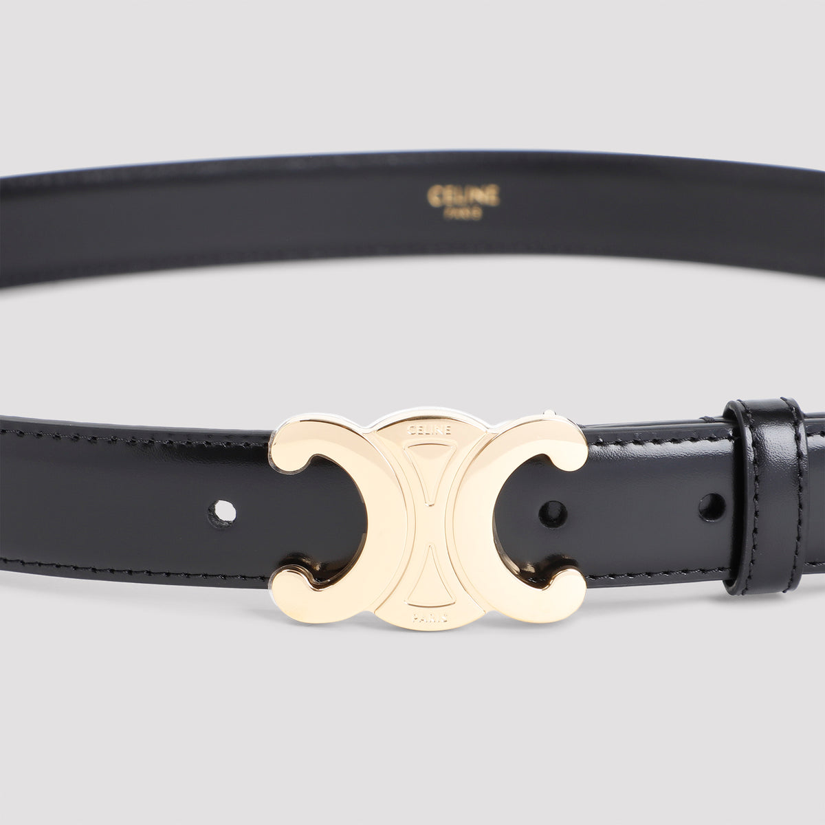 Celine Triomphe Leather Belt Women CELINE