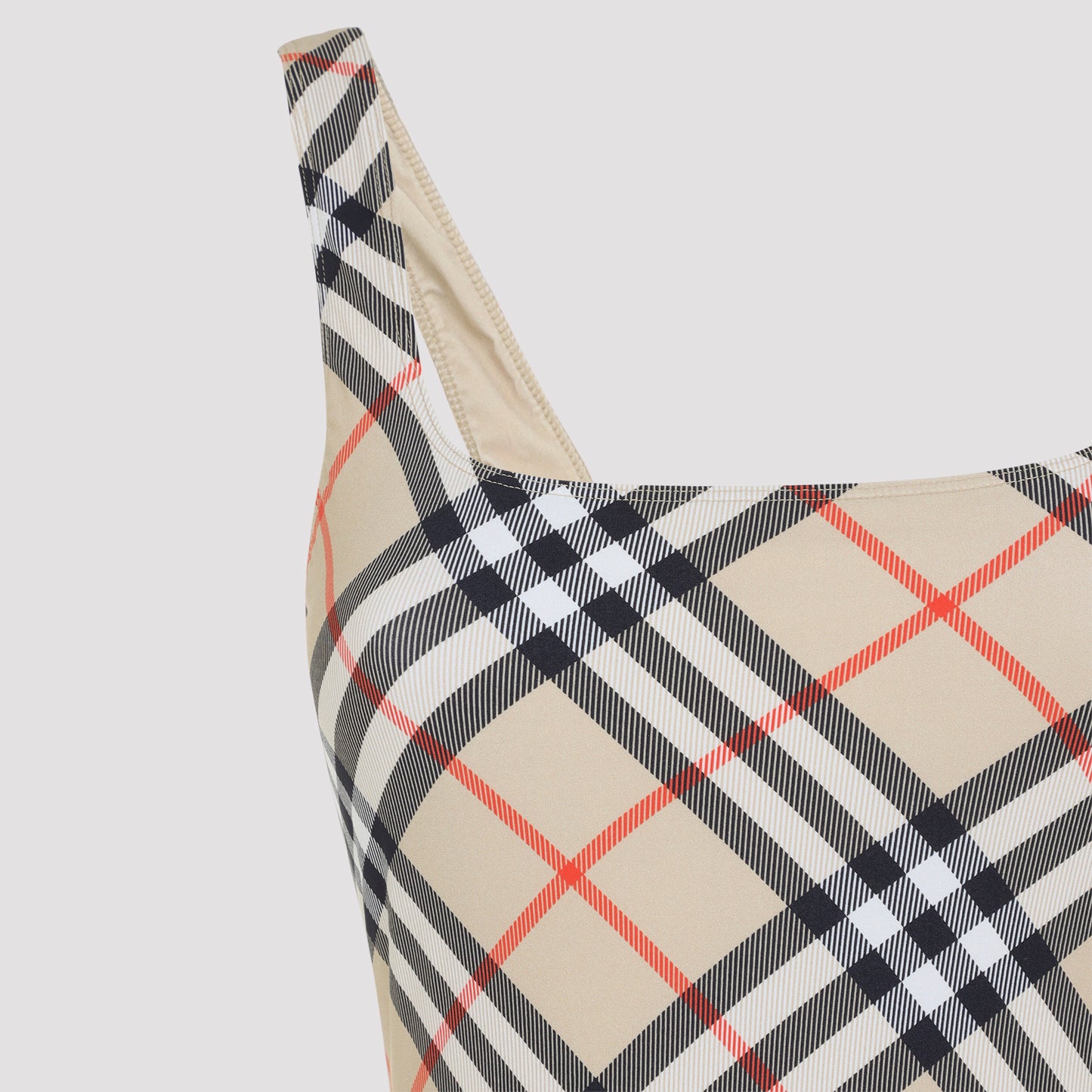 One Piece Check Women BURBERRY