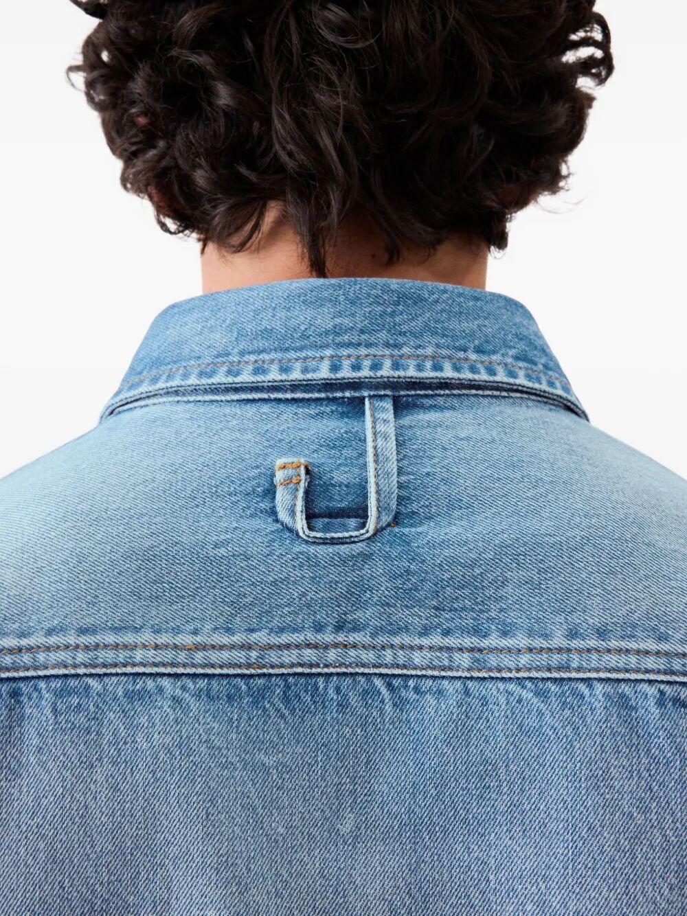 Jacquemus Men La Chemise De-Nimes Simon With Embroidered Logo JACQUEMUS