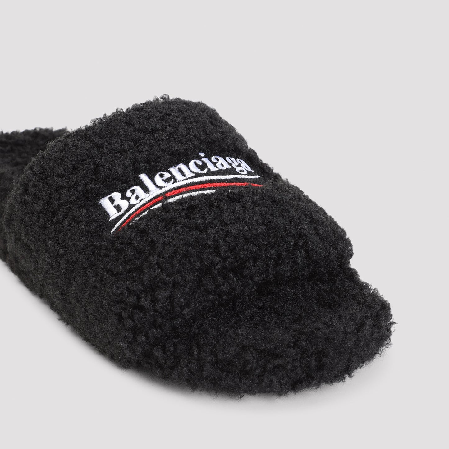Furry Slide Fake Women BALENCIAGA