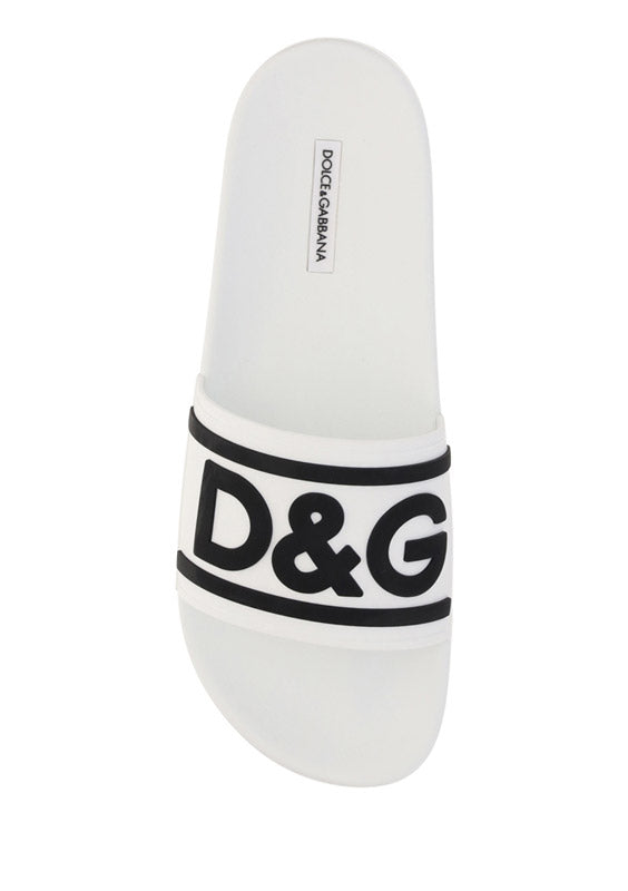 Dolce & Gabbana Men Logo Slide Sandals DOLCE & GABBANA