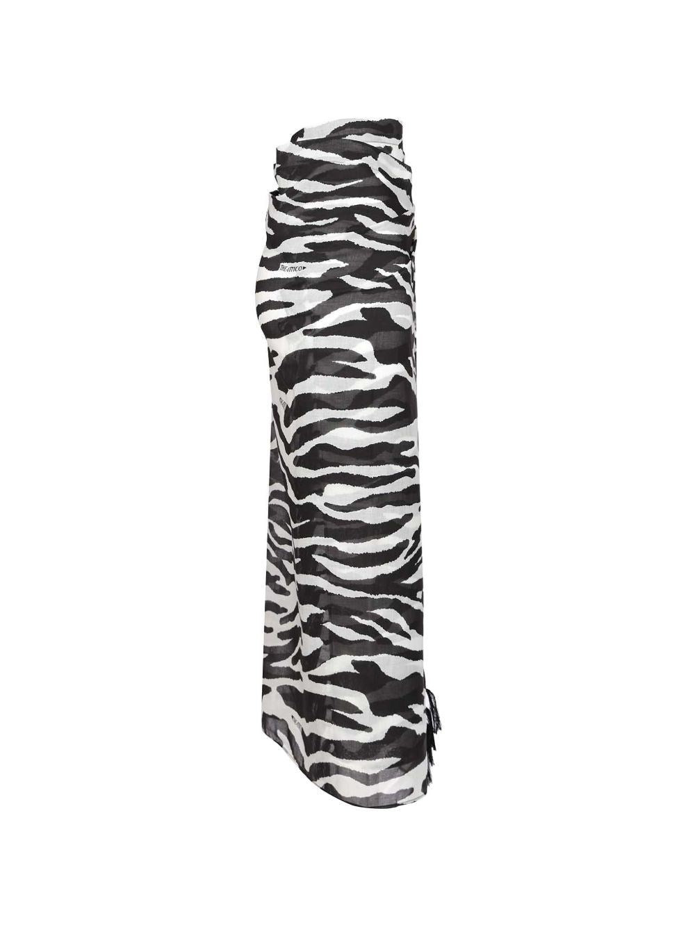 The Attico Women Animal Print Pareo THE ATTICO