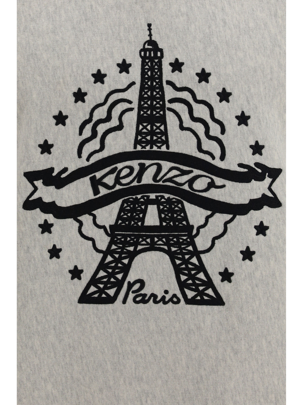 Kenzo Men Kenzo Eiffel Tower Design Cotton Sweatshirt KENZO