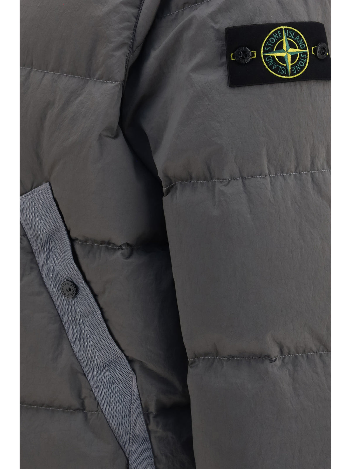 Stone Island Men Nylon Metal Hooded Puffer Jacket STONE ISLAND