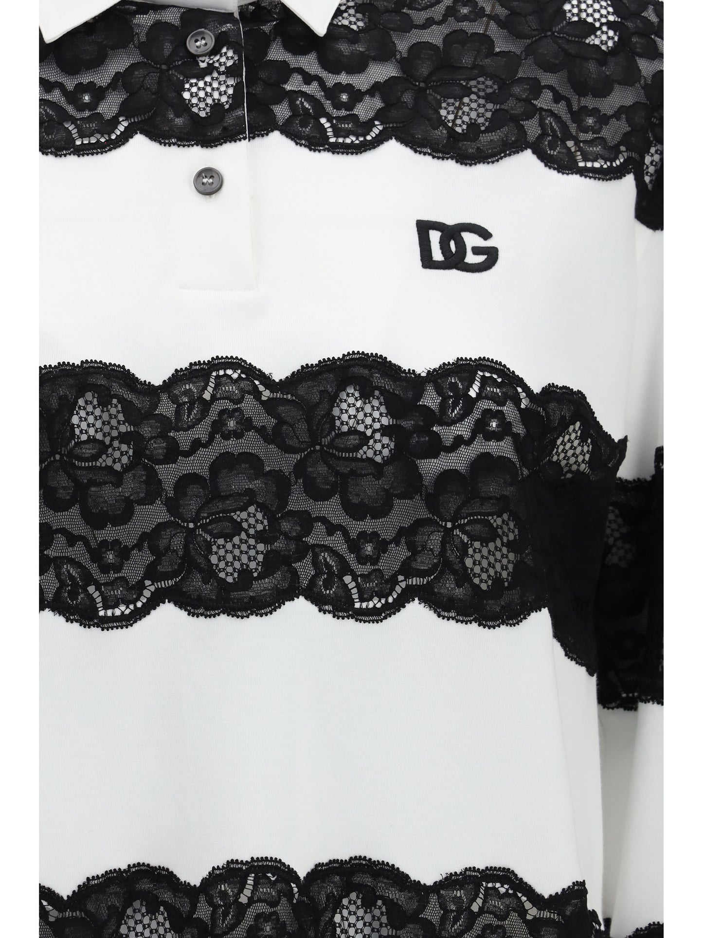 Dolce & Gabbana Women Long-Sleeve Polo DOLCE & GABBANA