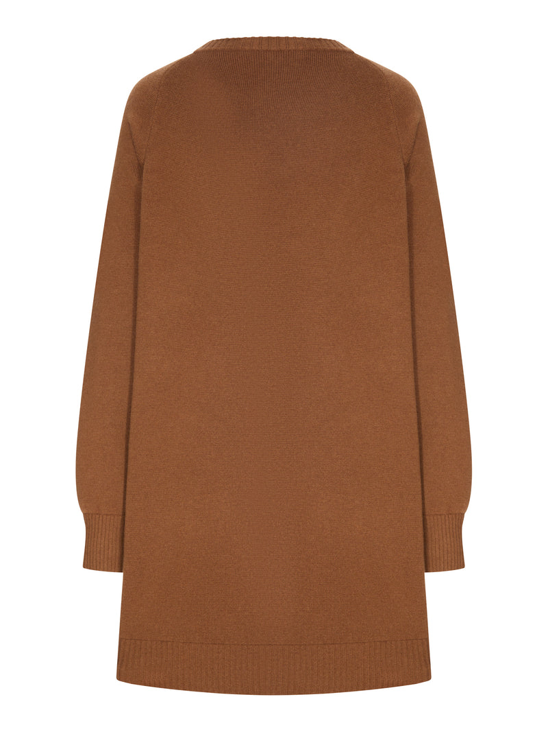 Max Mara Women Knit And Suede Dress MAX MARA