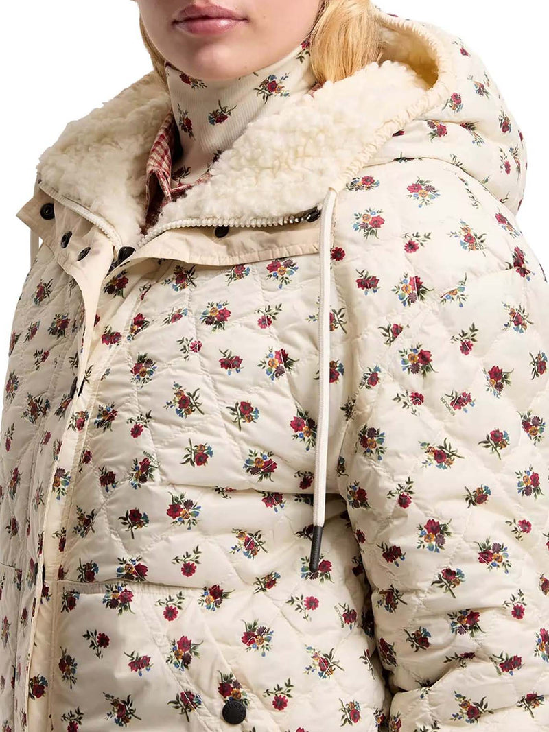 Moncler Grenoble Women Reversible Padded Hooded Zip-Up Teddy Sweatshirt MONCLER GRENOBLE