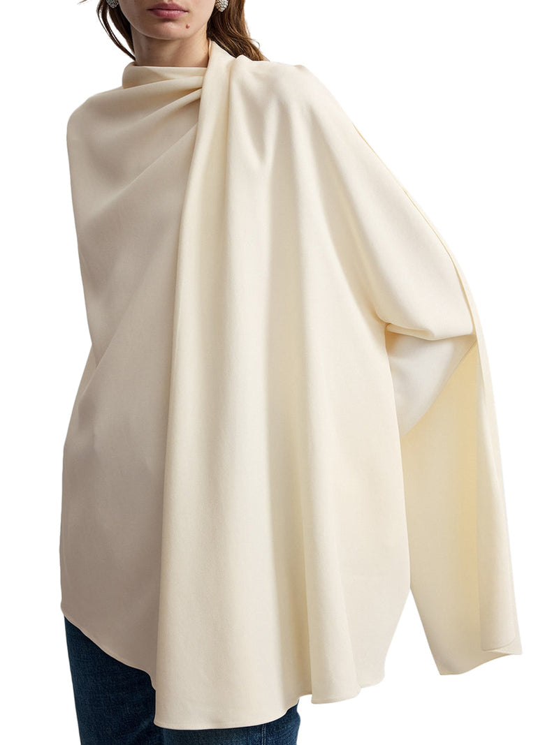 Toteme Women Fluid Draped Cady Blouse TOTEME
