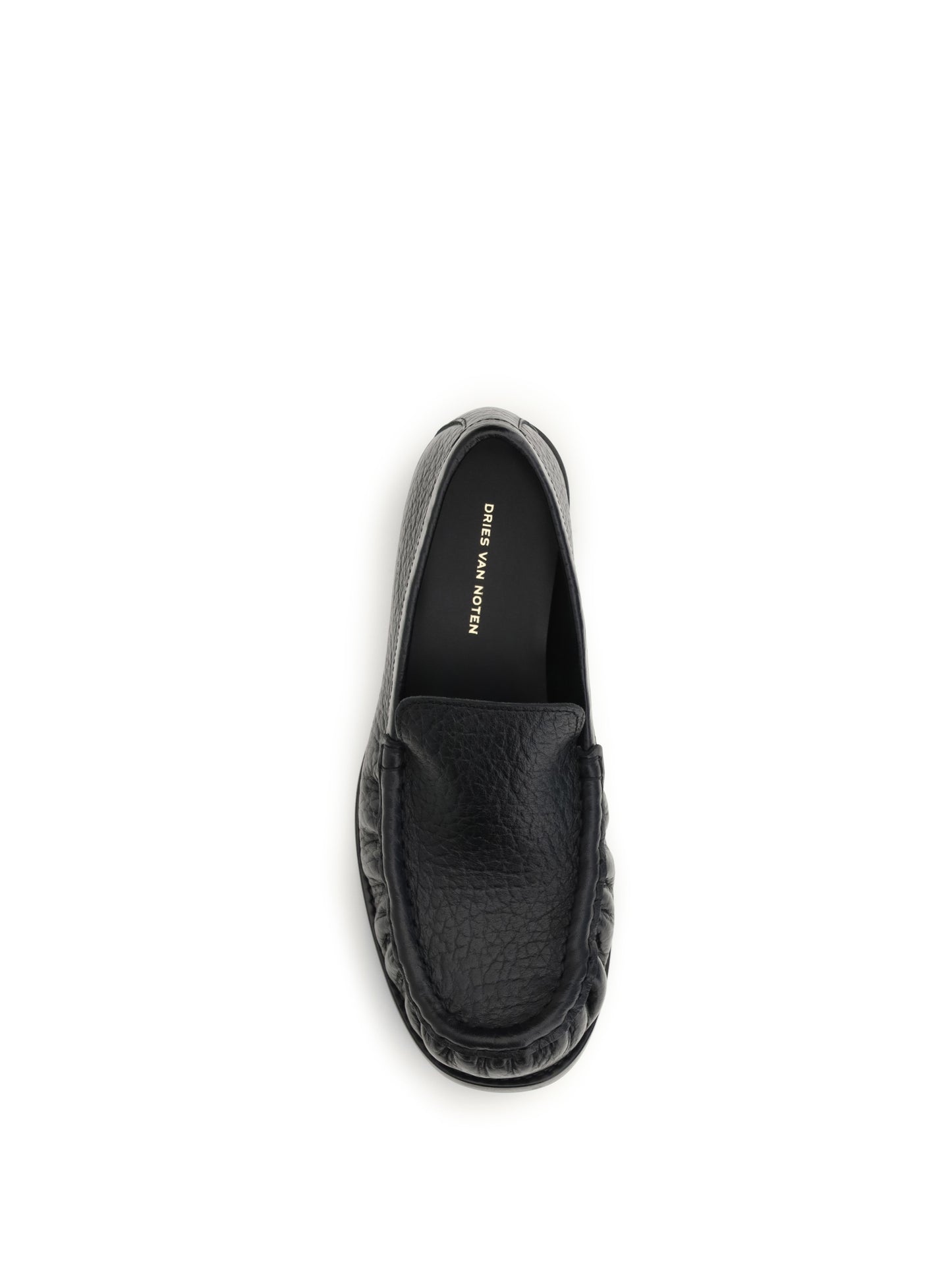 Dries Van Noten Women Grained Leather Loafers DRIES VAN NOTEN