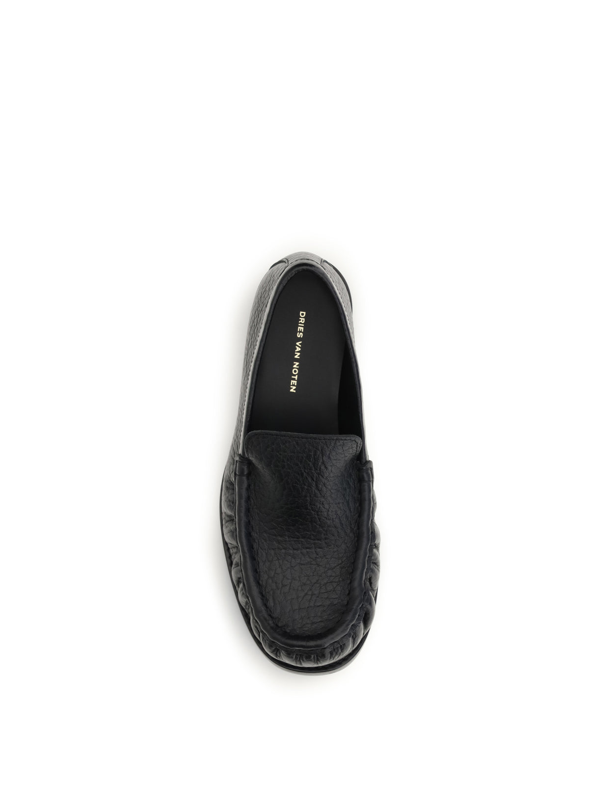 Dries Van Noten Women Grained Leather Loafers DRIES VAN NOTEN