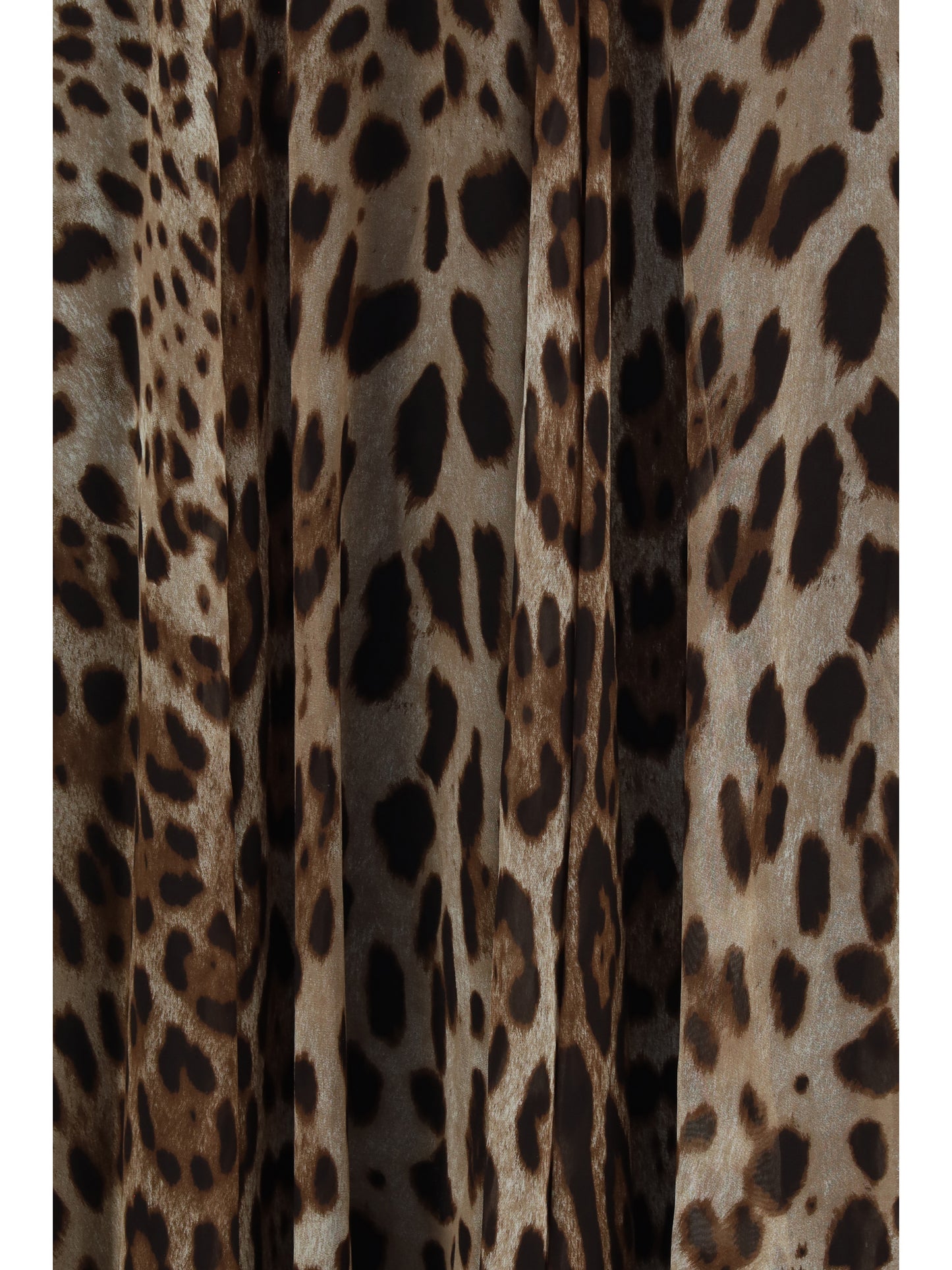 Dolce & Gabbana Women Leopard-Print Chiffon Skirt DOLCE & GABBANA