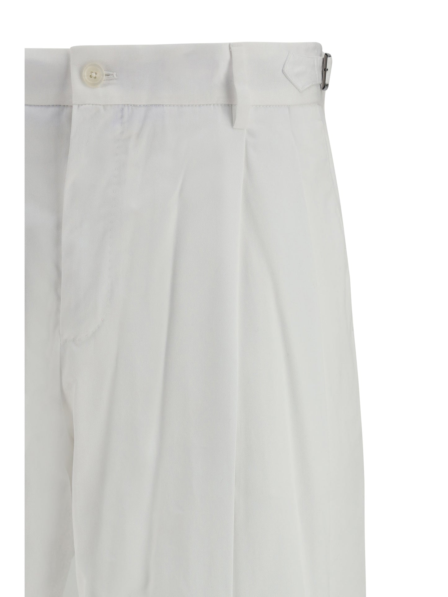 Dolce & Gabbana Men Cotton Gabardine Pants DOLCE & GABBANA