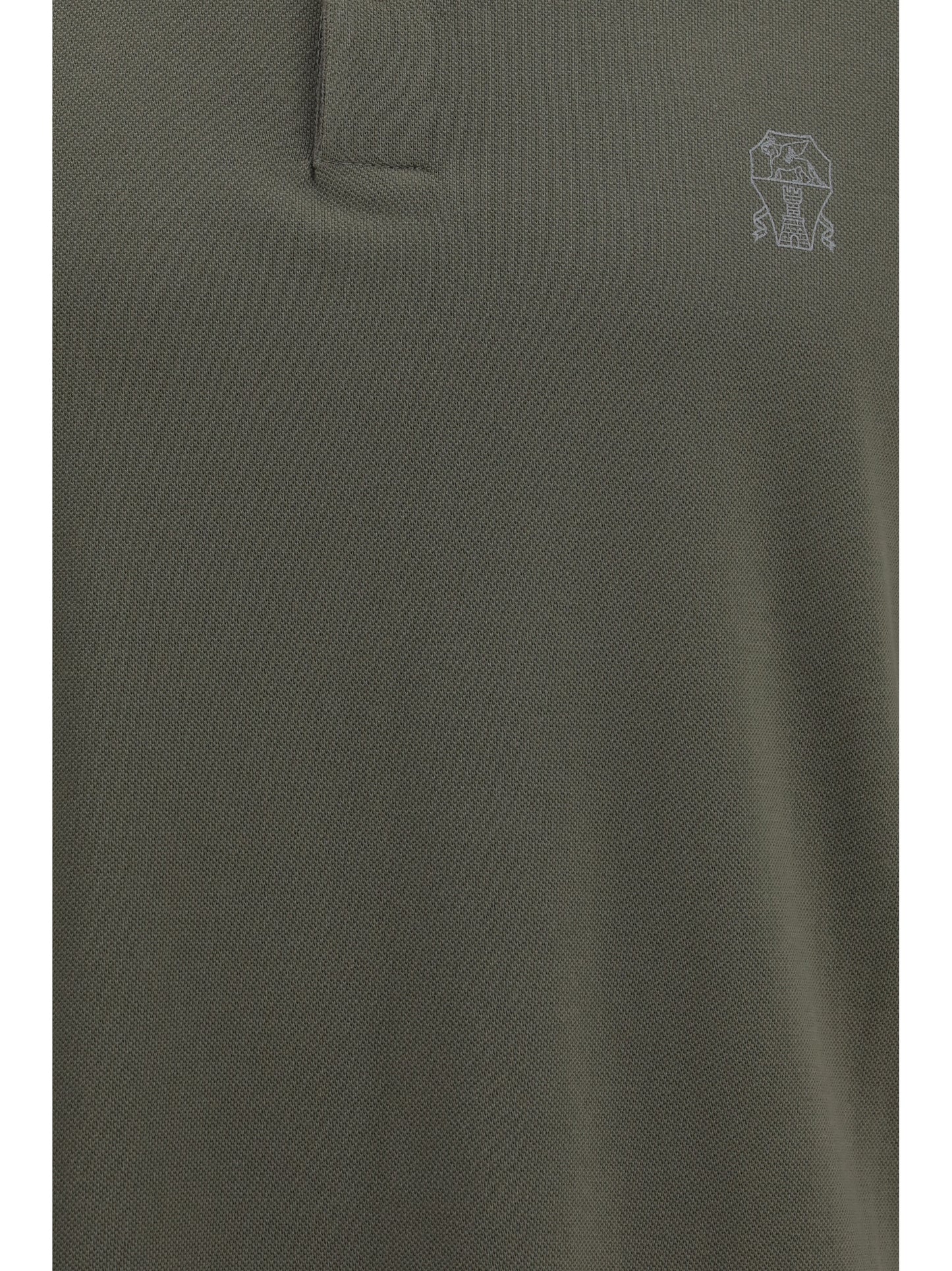 Brunello Cucinelli Men Cotton Polo BRUNELLO CUCINELLI