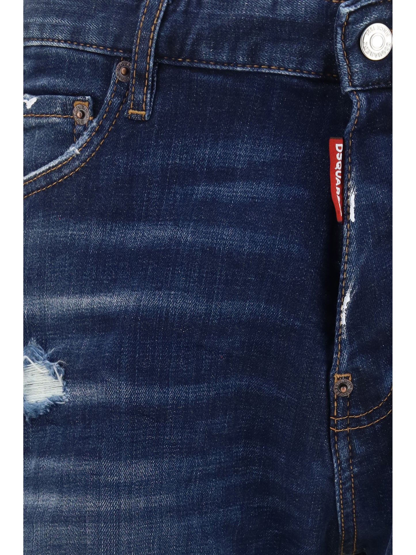 Dsquared2 Men Distressed Denim Shorts DSQUARED2