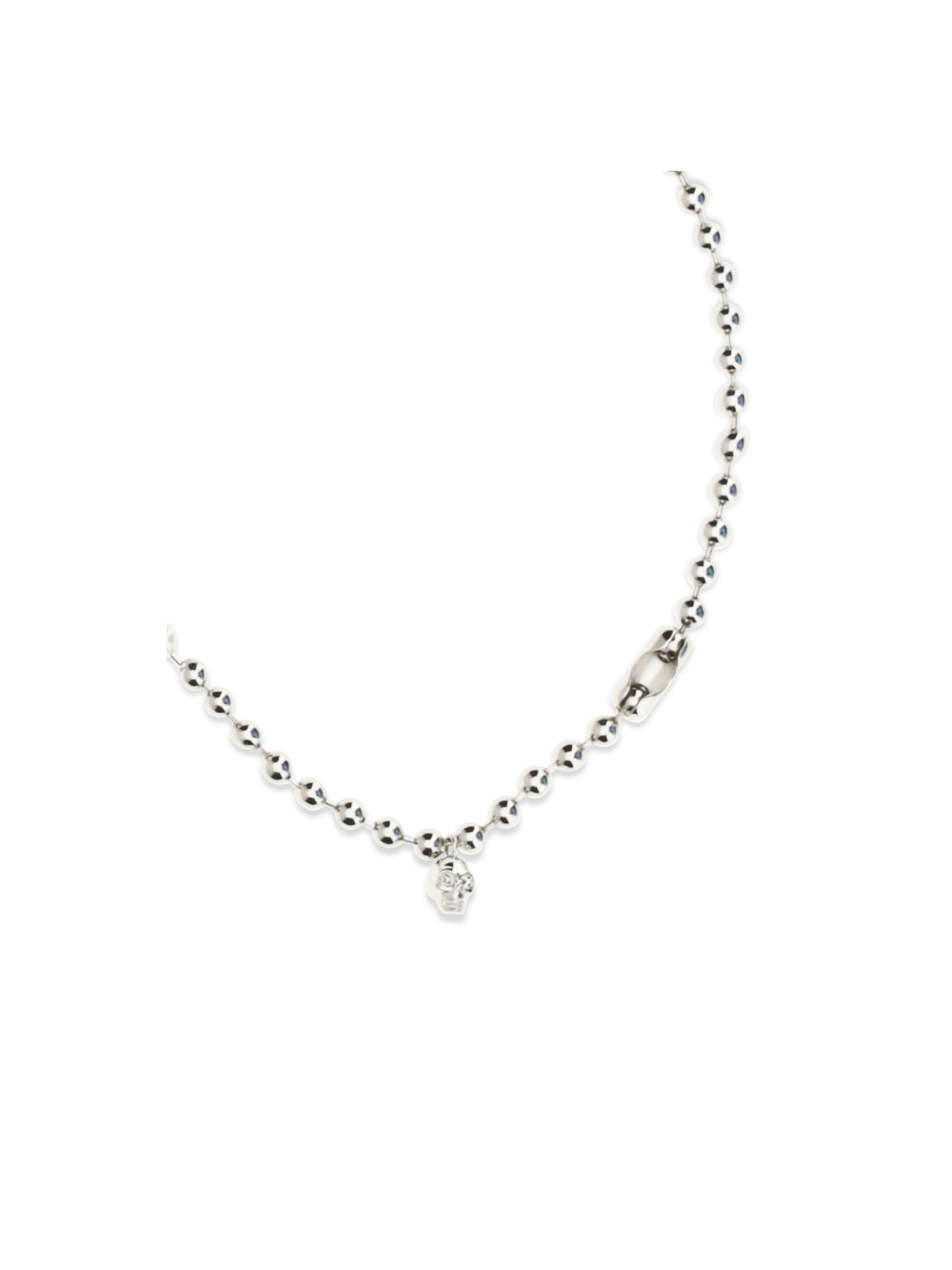 Alexander Mcqueen Men Pearl Skull Necklace ALEXANDER MCQUEEN