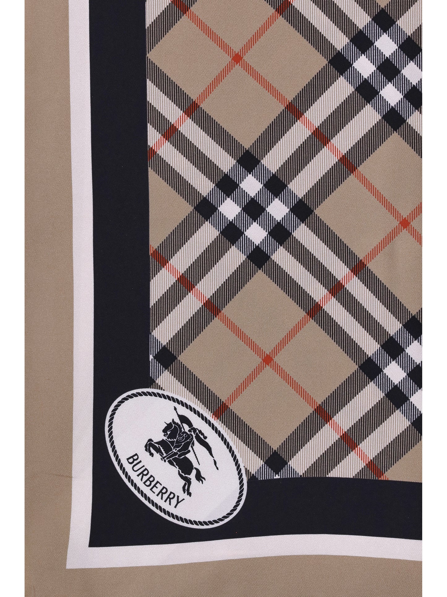 Burberry Women Silk Check Scarf BURBERRY